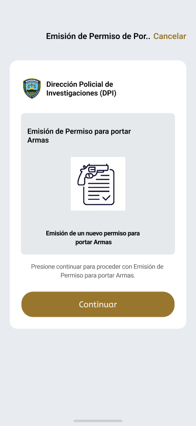 Permiso de Armas Digital